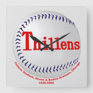Thillens Stadium, Chicago, Illinois Fyrkantig Klocka