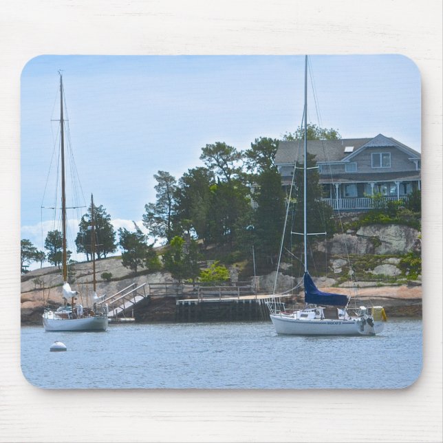 Thimble Island Mousepad Musmatta (Framsidan)
