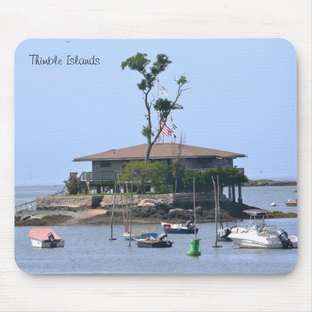 Thimble Island Mousepad Musmatta (Framsidan)