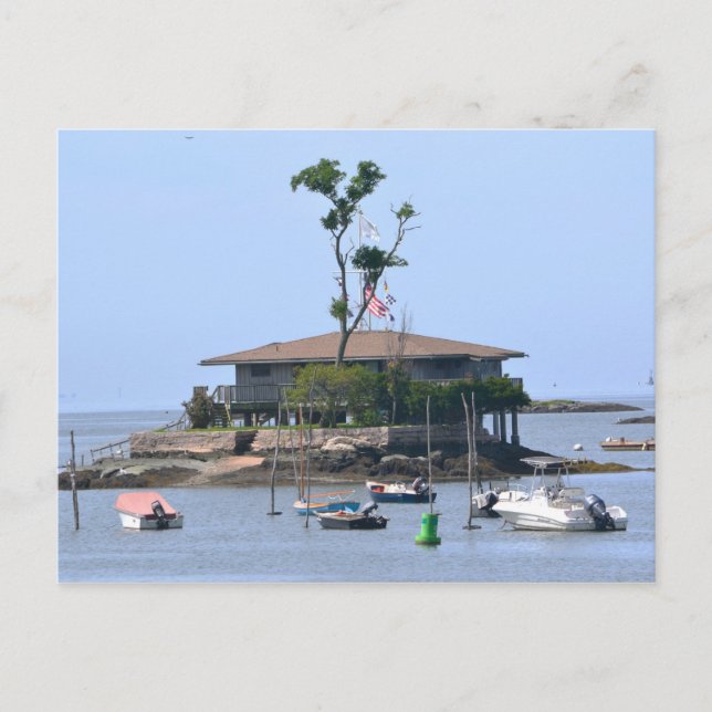 Thimble Island Postcard Vykort (Framsida)
