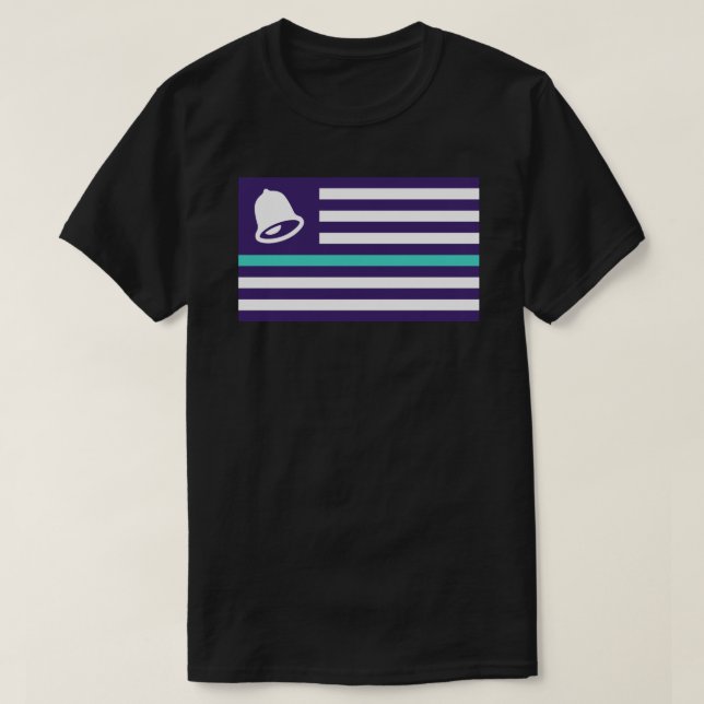 Thin Baja Blast Line Sticker T Shirt (Design framsida)