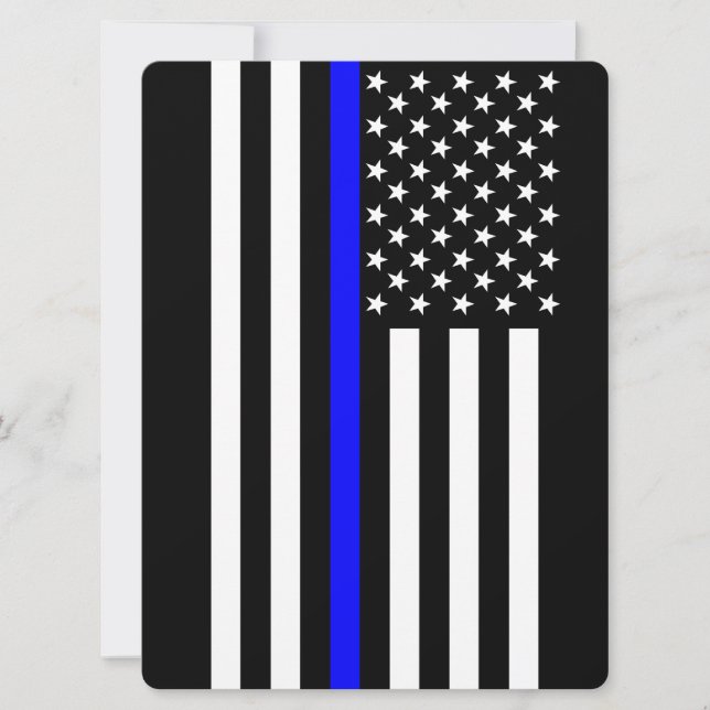 Thin Blue Line American Stil (Framsida)