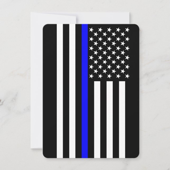 Thin Blue Line American Stil (Framsida)