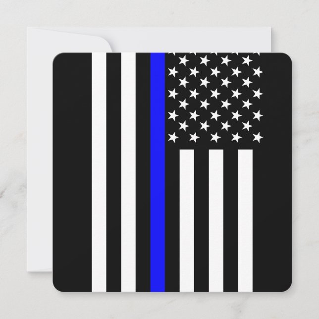 Thin Blue Line American Stil (Framsida)