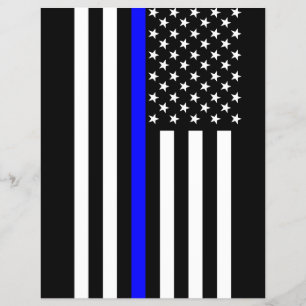 Thin Blue Line American Stil Reklamblad