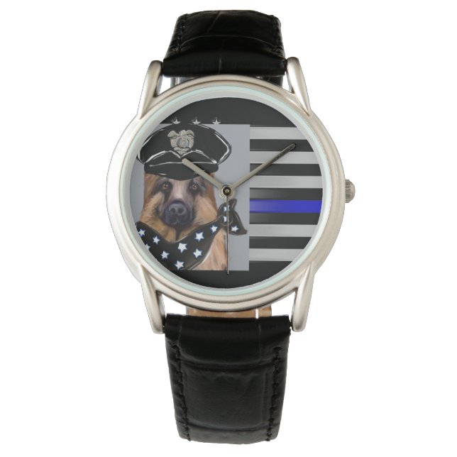 THIN BLUE LINE ARMBANDSUR (Framsida)