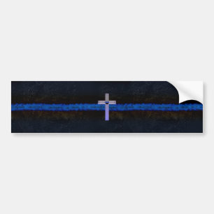 Thin Blue Line Kor Bildekal