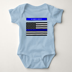 [Thin Blue Line] Tillbaka till den blå polischefe T Shirt