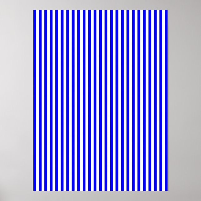 Thin Blue Rand Poster (Framsidan)