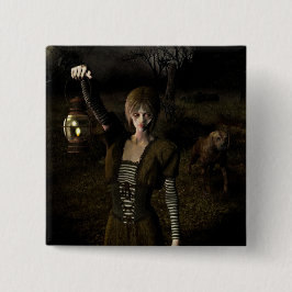 Thin female carrying lamp knapp