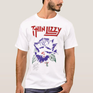 Thin Lizzy Black Ro Färg T Shirt