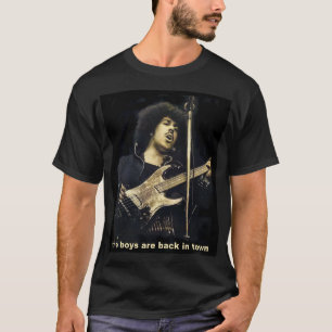 Thin Lizzy Phil Lynott Irish Sten Dublin Blues T Shirt