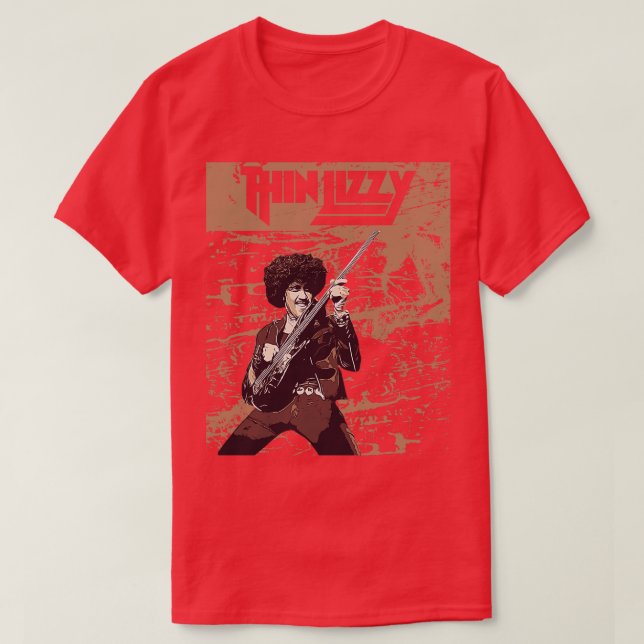 Thin lizzy t shirt (Design framsida)