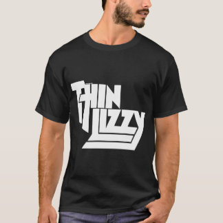 Thin Lizzy€"White Stacks Logotyp Pullover Hoodie" T Shirt