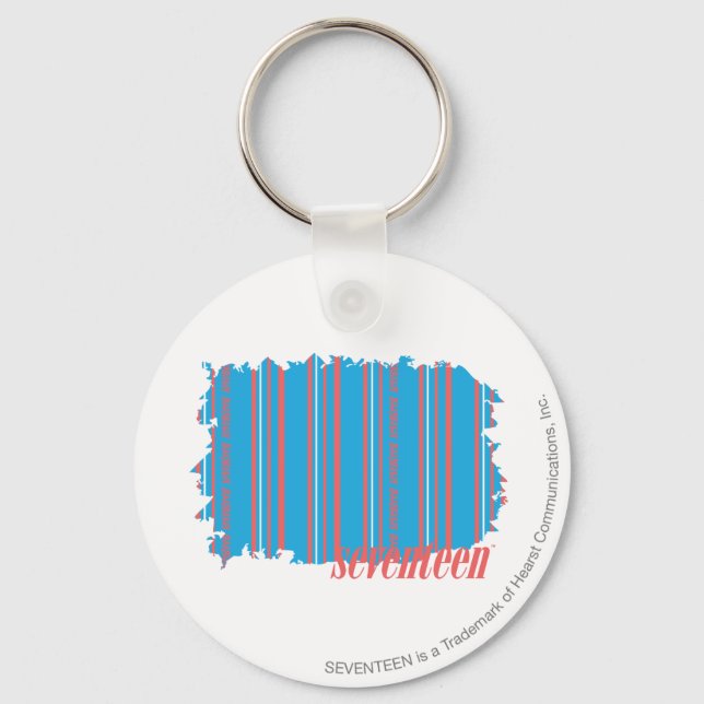 Thin Rand Aqua 4 Nyckelring (Framsida)