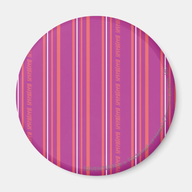 Thin Rand Lila Magnet (Framsidan)