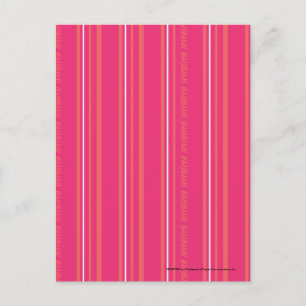 Thin Rand Magenta Vykort