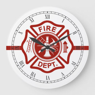 Thin Red Line Maltese Kor White Stor Klocka