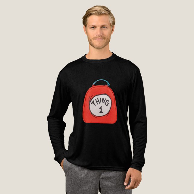 thing 1 backpack t shirt (Hel framsida)