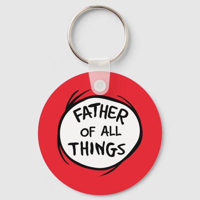 Thing One Thing Two - Alla tings fader Nyckelring (Framsida)