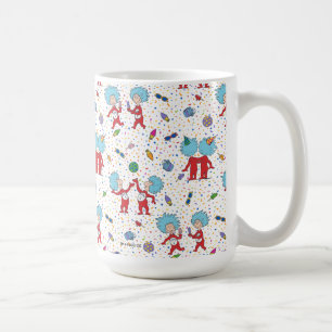 Thing One Thing Two Firande Mönster Kaffemugg