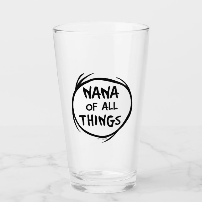 Thing One Thing Two - Nana av alla Ting Glaskopp (Framsida)