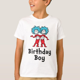 Thing One Thing Two Tvillingarnas Födelsedag | Föd T Shirt