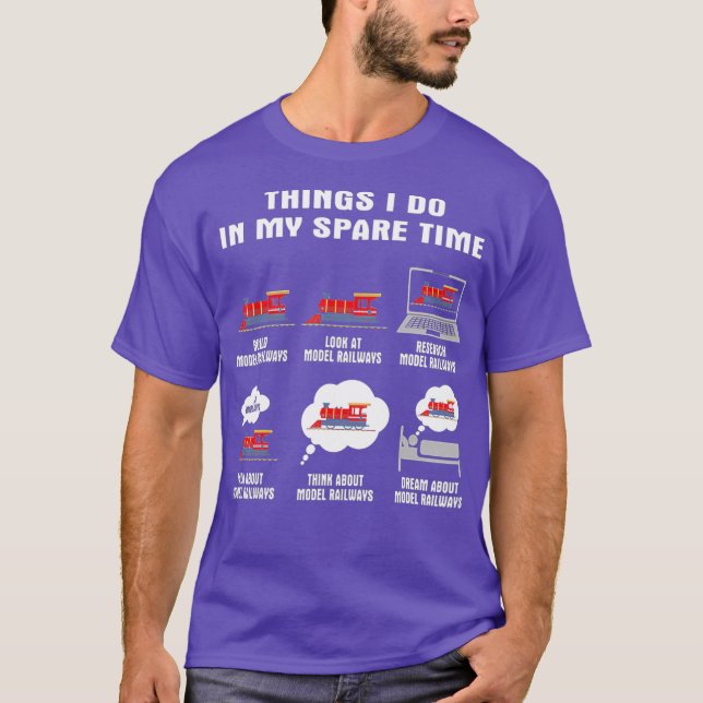 Things I Do In My Spare Time Build Model T Shirt (Framsida)