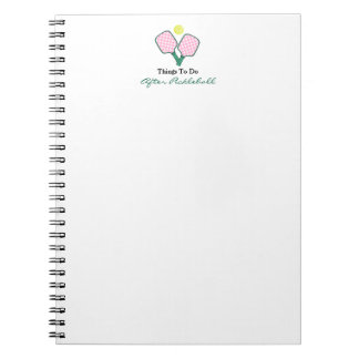 Things To Do After Pickleball Anteckningsbok