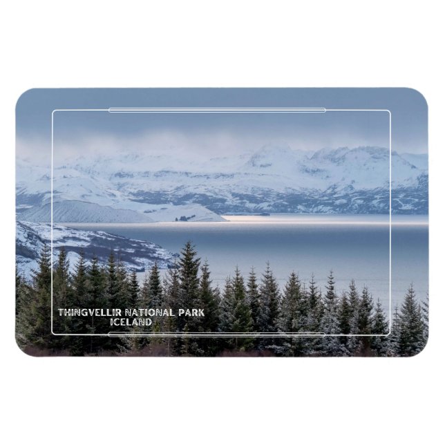 Thingvellir National Park, Island Magnet (Horisontell)