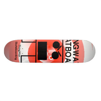 Thingwax spiral old school skateboard bräda 18 cm