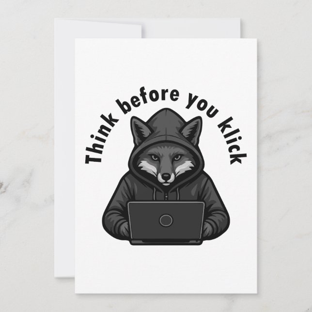 Think before you click - Cyber Security Inbjudningar (Framsida)