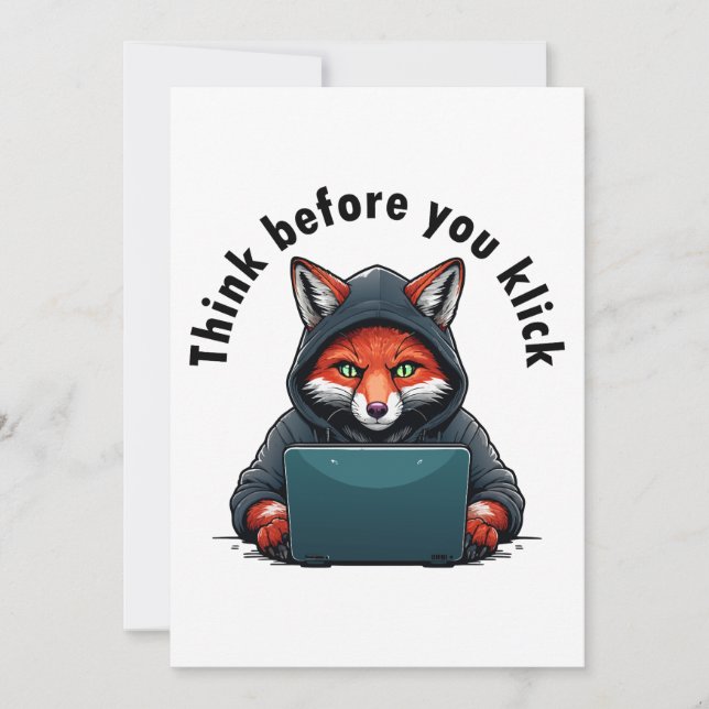 Think before you click - Cyber Security Inbjudningar (Framsida)