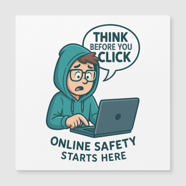 Think Before You Click - Online Safety Awareness (Framsida)