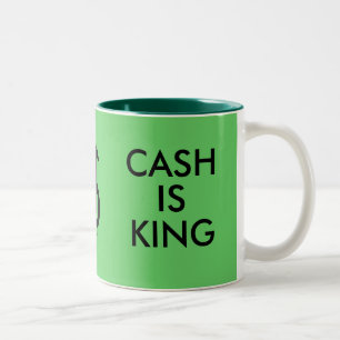 THINK GREEN/PENGARAR IS KUNG mugg