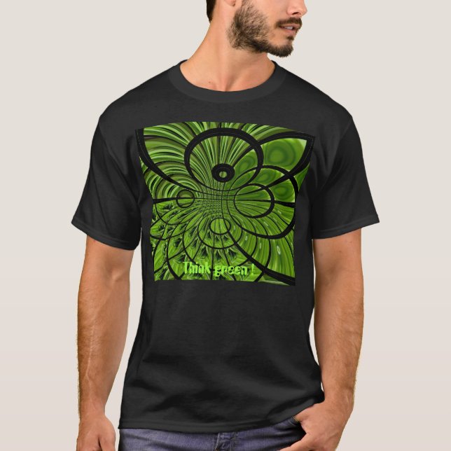 Think green ! tee shirt (Framsida)