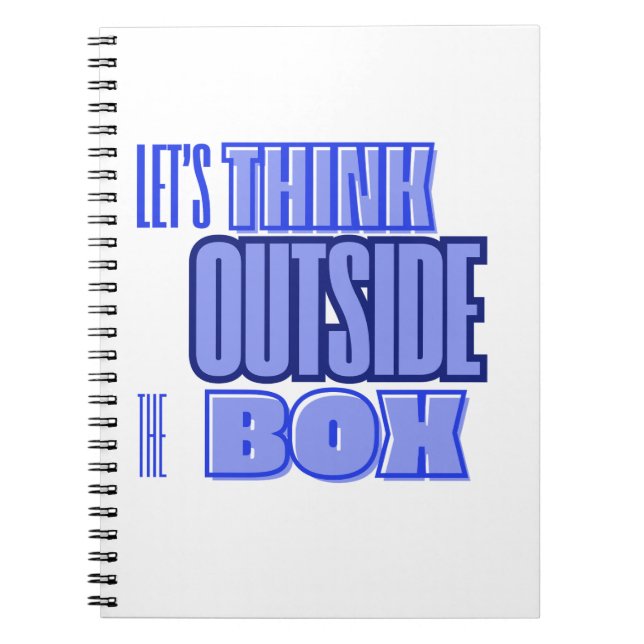 Think Outside the Box Anteckningsbok (Framsidan)