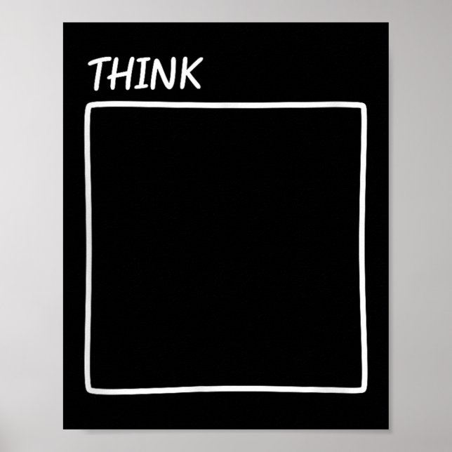 Think Outside The Box New Perspective  Poster (Framsidan)