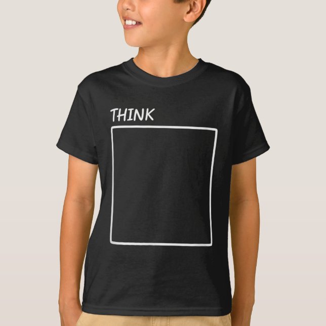 Think Outside The Box New Perspective  T Shirt (Framsida)
