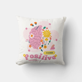 Think Positive Pillow Kudde