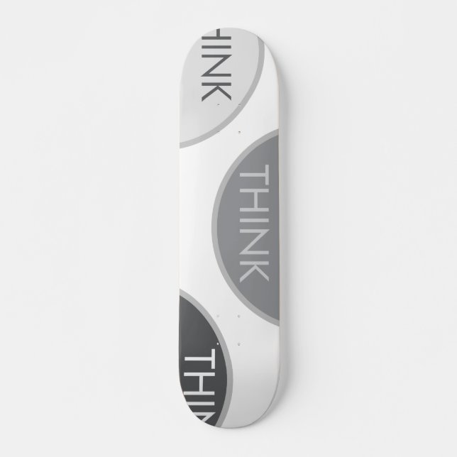 Think Skateboard deck (Framsida)