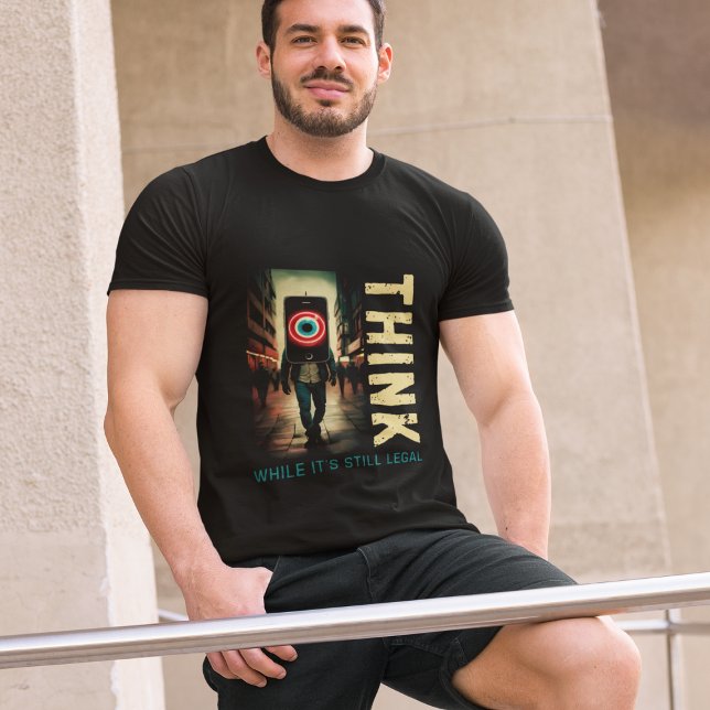 Think While Its Still Legal Anti Globalist Tee (Skapare uppladdad)