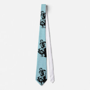 Thinker av Auguste Rodin - Tie Slips
