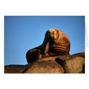 Thinker Hälsningskort