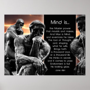Thinker Poster