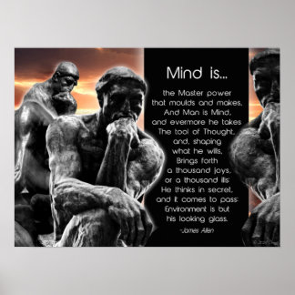 Thinker Poster