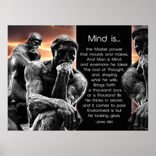 Thinker Poster (Framsidan)