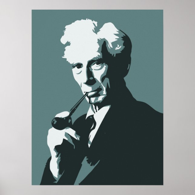 Thinkers - Bertrand Russell Poster (Framsidan)