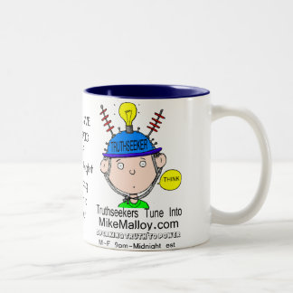 THINKERTRUTHSEEKER-MUGG Två-Tonad MUGG