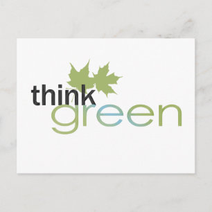 ThinkGreen Vykort